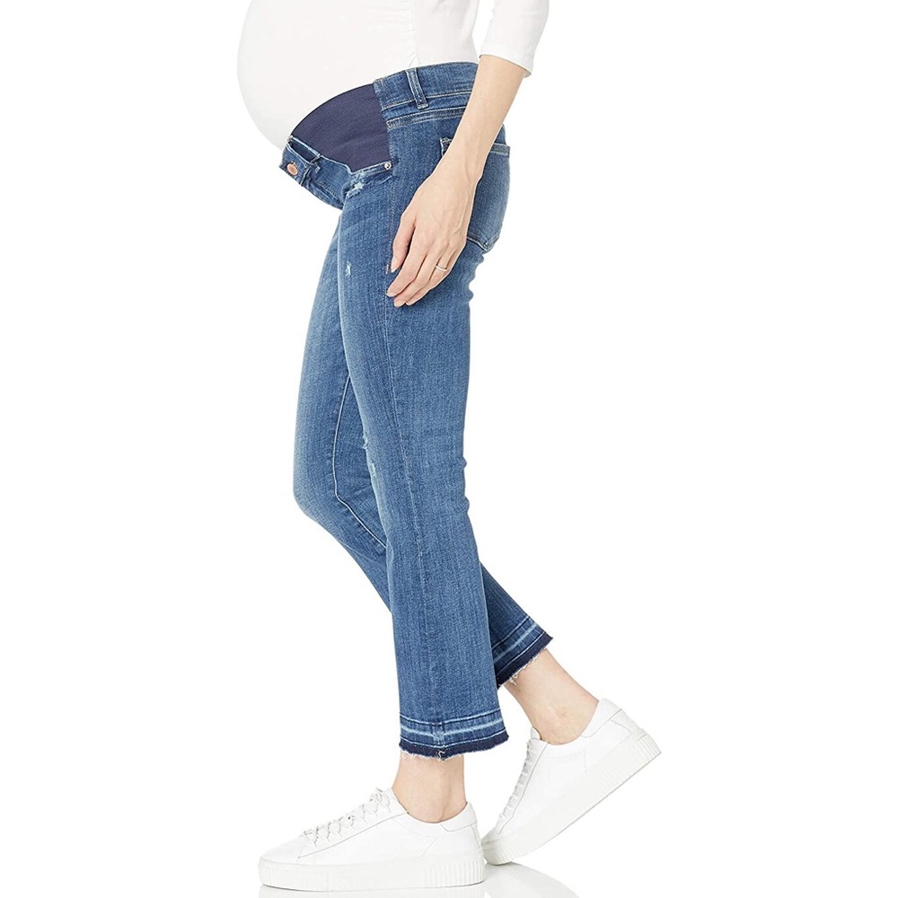 DL1961 Lara maternity mid rise crop boot jeans